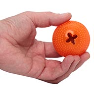 Small Dog Toy for Puppy and Little Dogs 'Orange Mood'