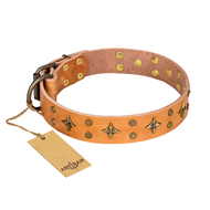 New Handmade Leather Dog Collar 'Top-Flight' by FDT Artisan New Handmade Leather Dog Collar 'Top-Flight' by FDT Artisan
