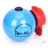 Blue Magnetic Dog Ball with MAXI Power Clip